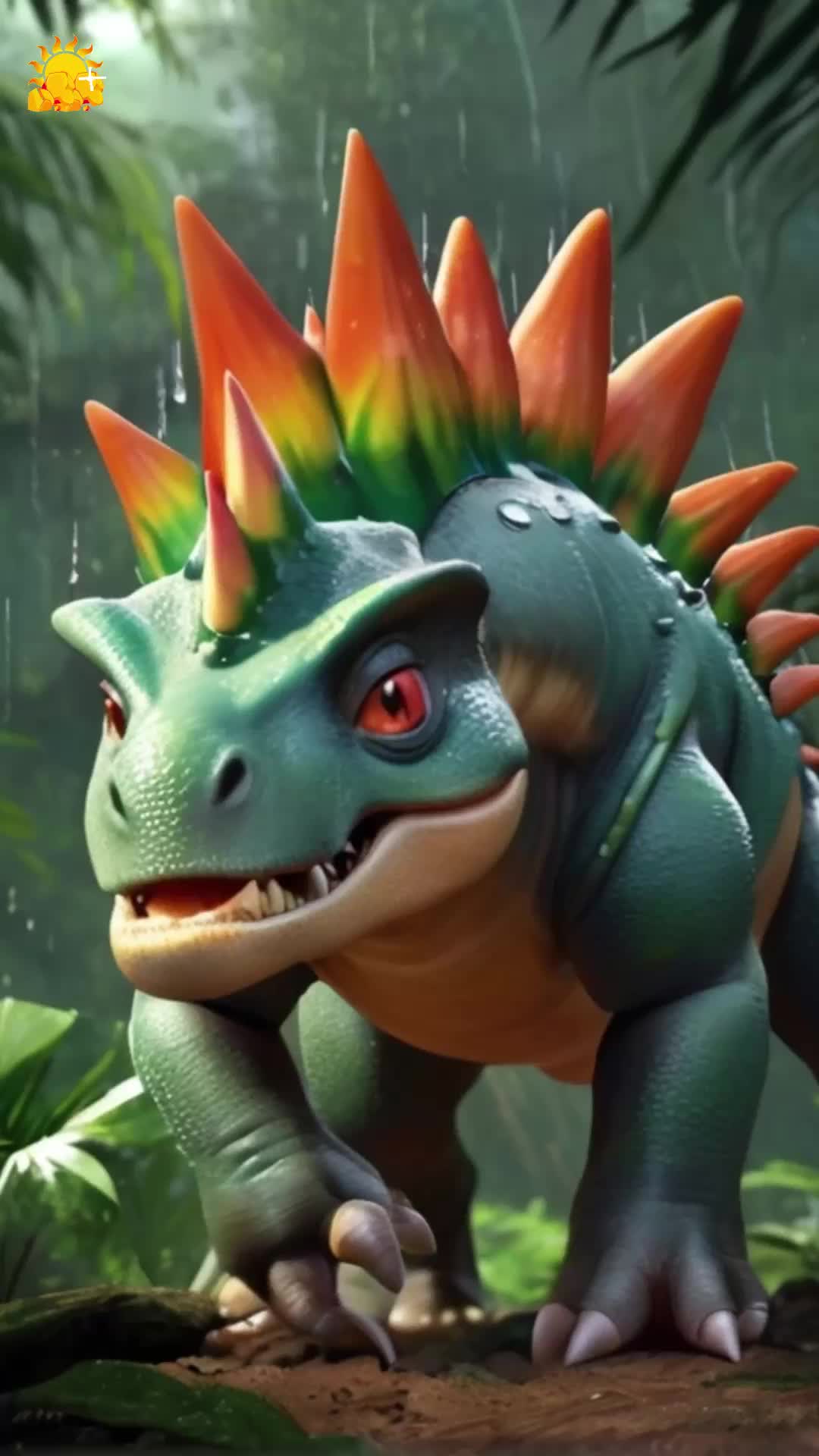 Dino 🤣 Chiste 🇪🇸 ¿Cómo se llama a un dinosaurio al que le gusta bailar?