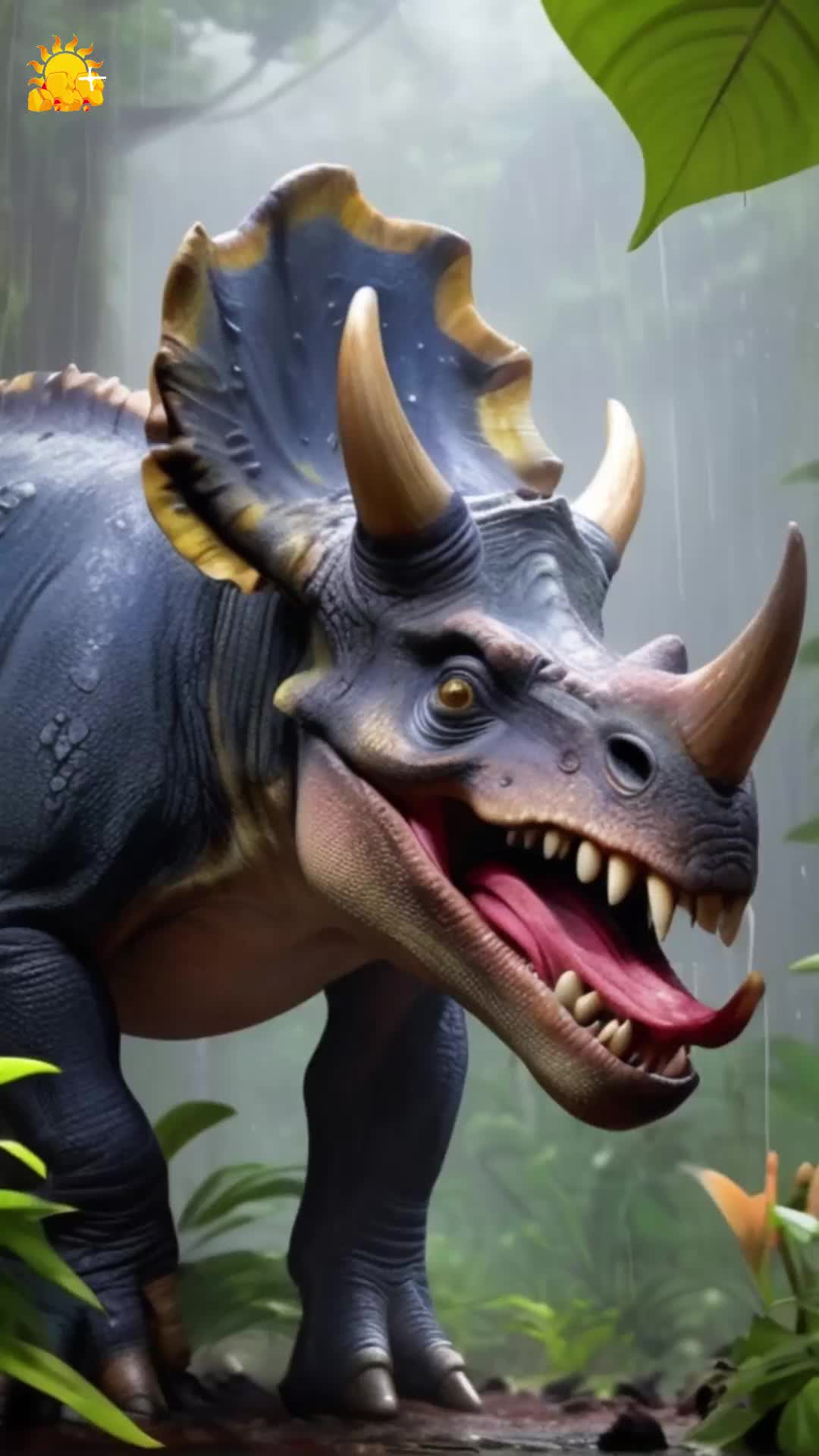 Dino 😍 Humor 🇩🇪 Was sagt ein Dinosaurier, wenn er einen Witz nicht verstanden hat?