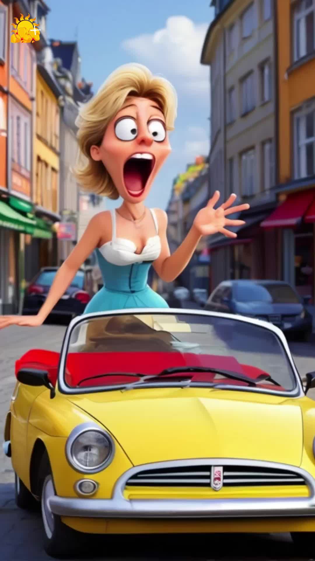 Car 😛 Joke 🇺🇸 Ai’m look-eeng for un parking plah!