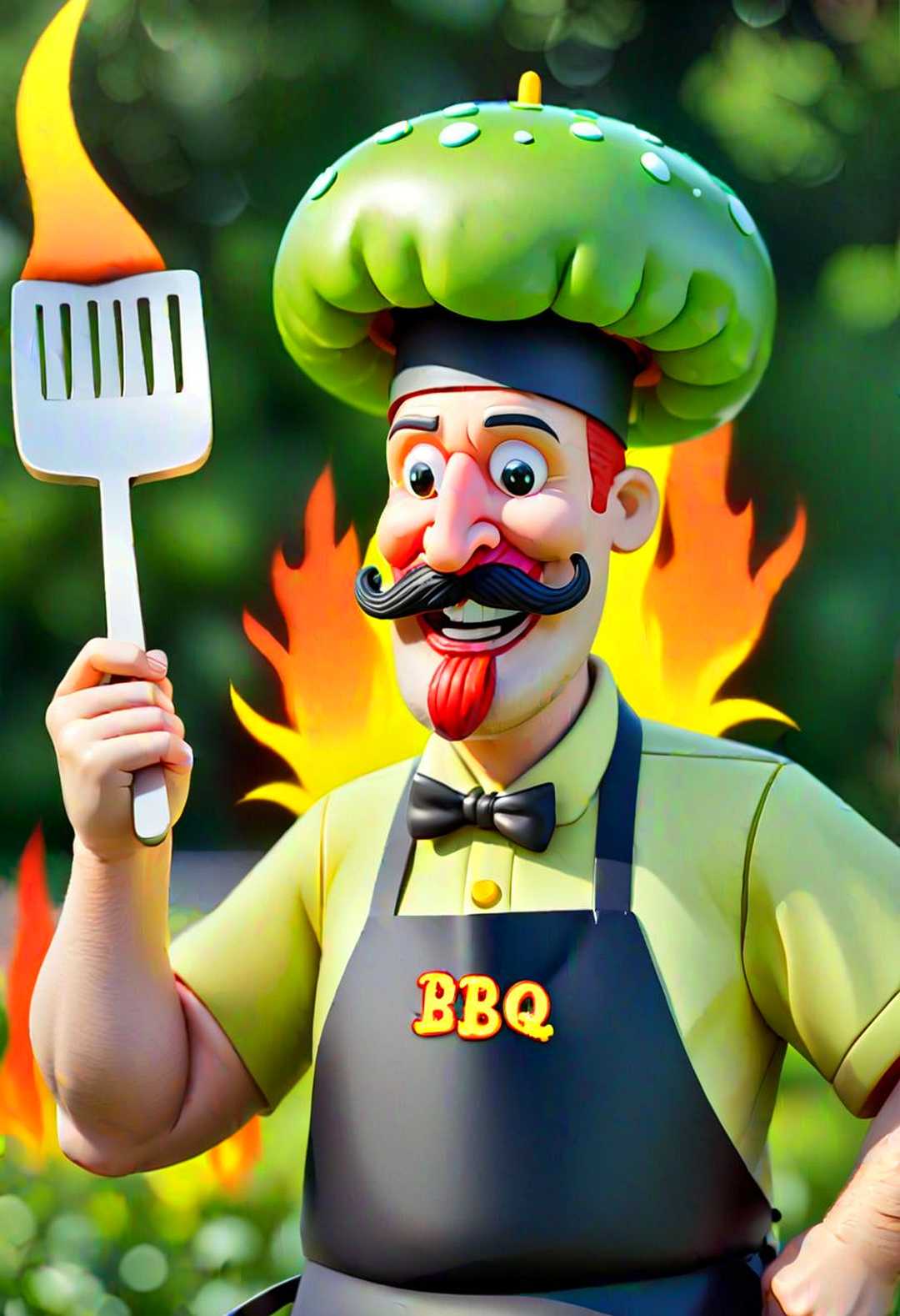 😀 What does one BBQ grill say to the other?