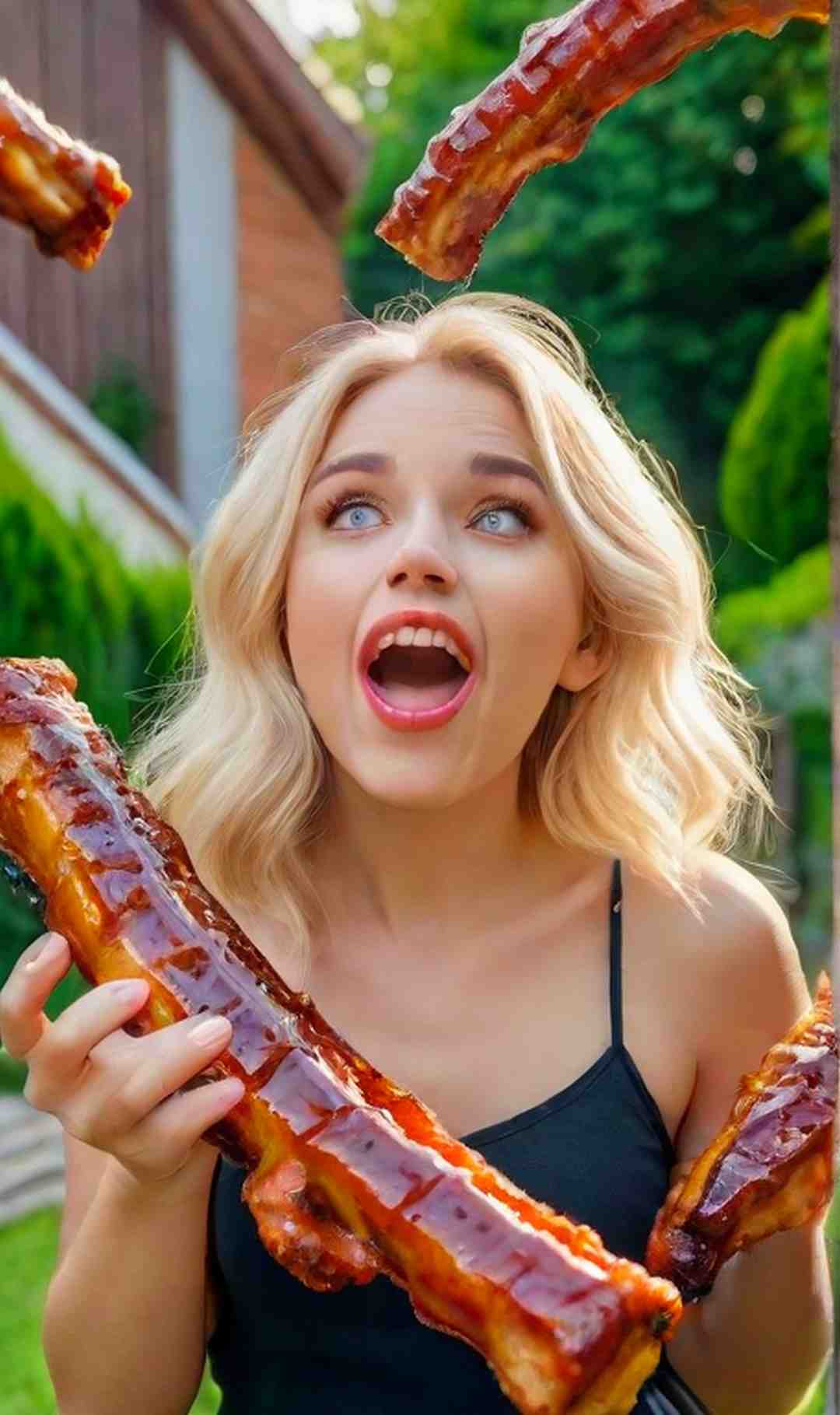 😆 Do you eat BBQ ribs with your fingers?