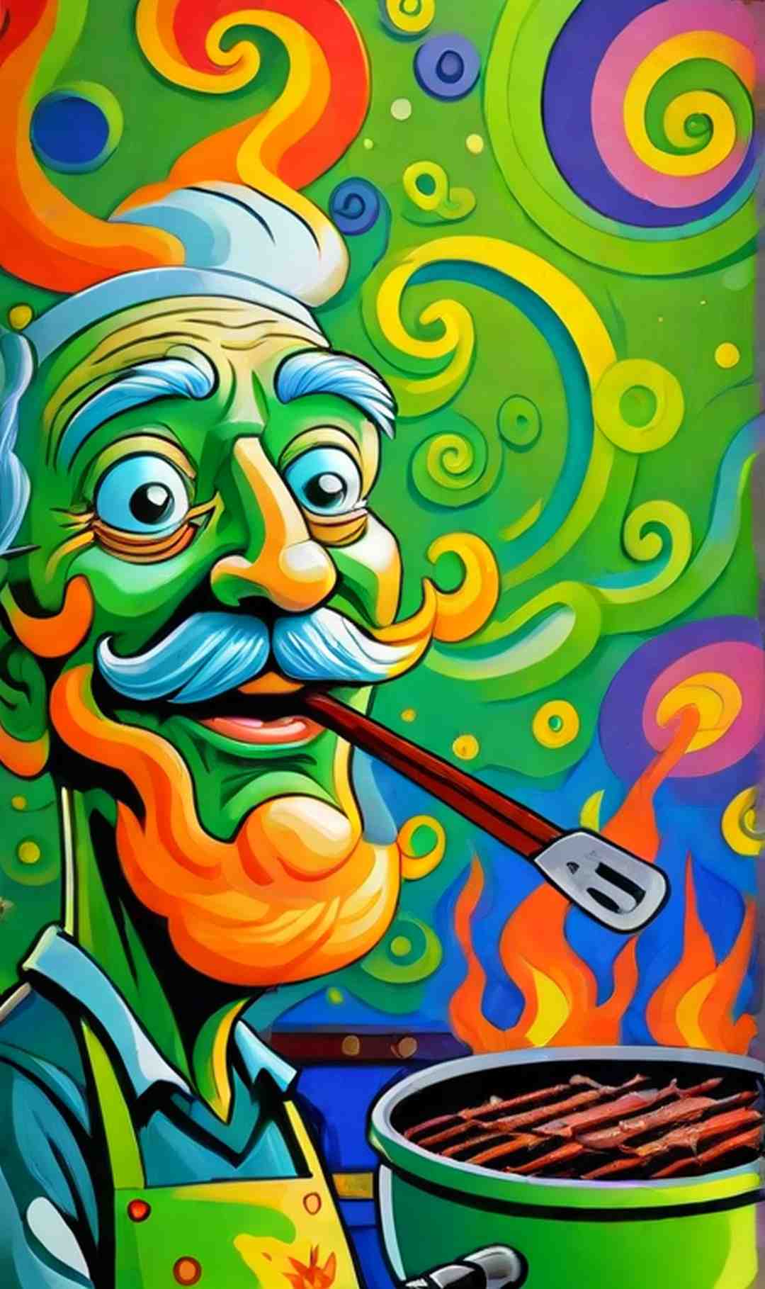 😂 Muoino mai i vecchi maestri della griglia del barbecue fumanti?