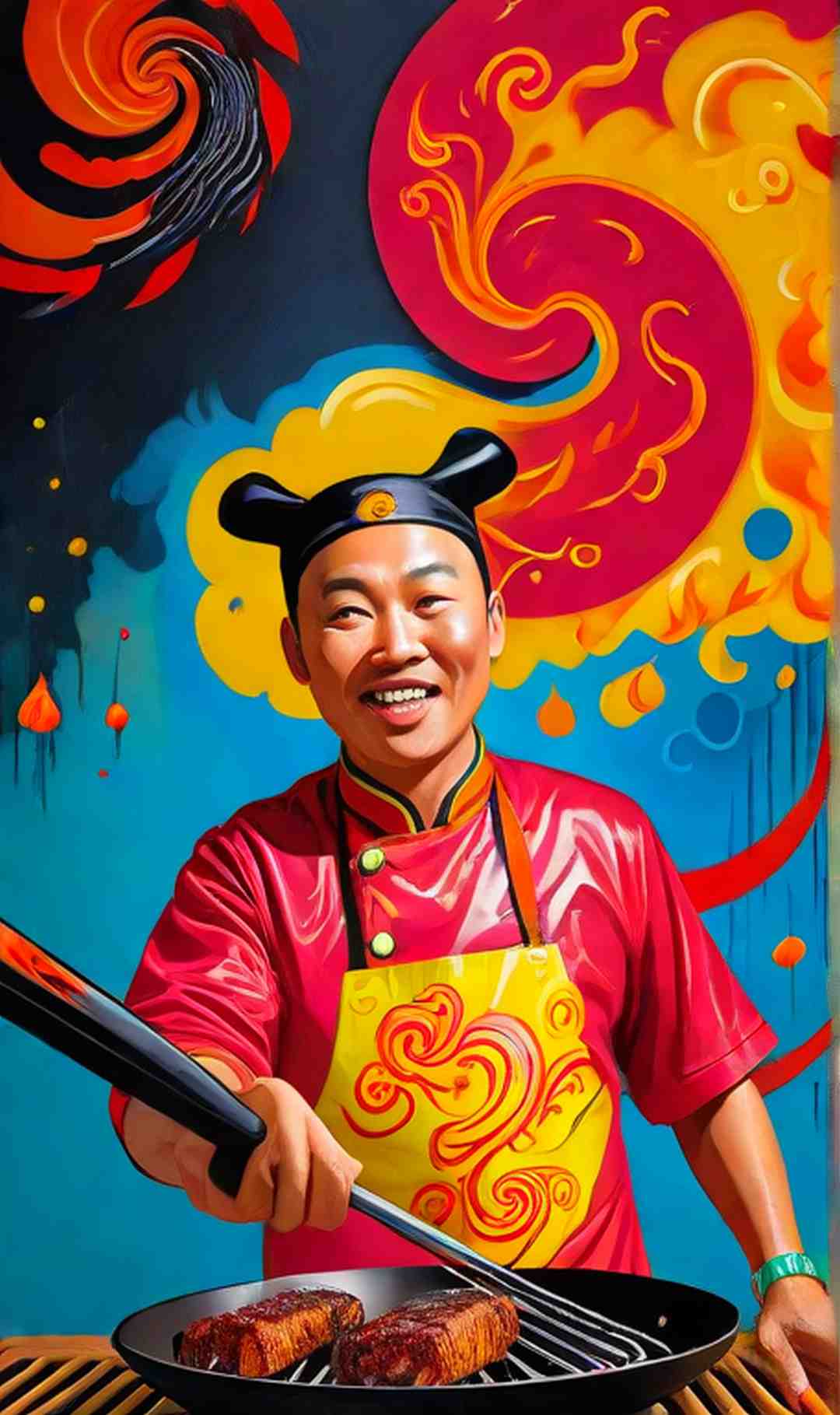 😆 Woher weißt du, dass du auf einem chinesischen Grillfest bist?