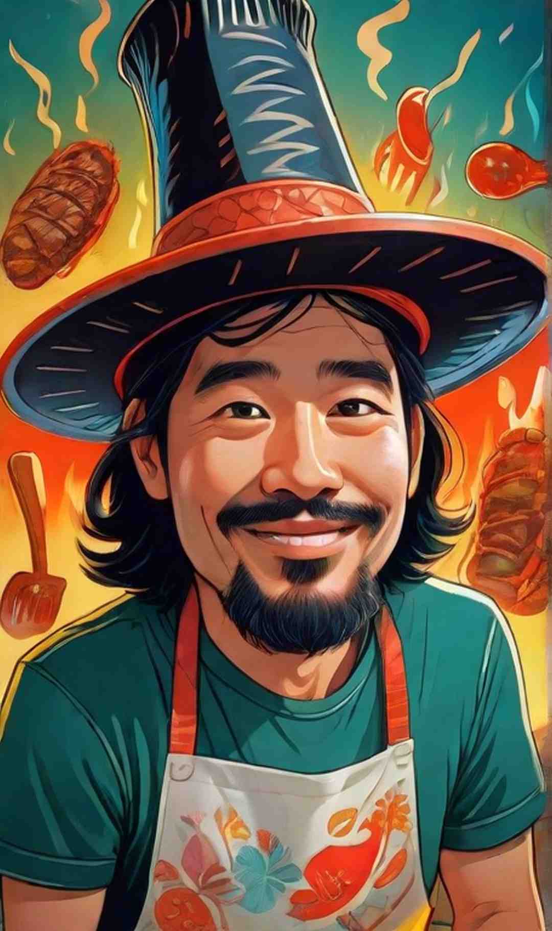 BBQ 🙃 Chiste 🇪🇸 Mi salsa de barbacoa es un secreto.